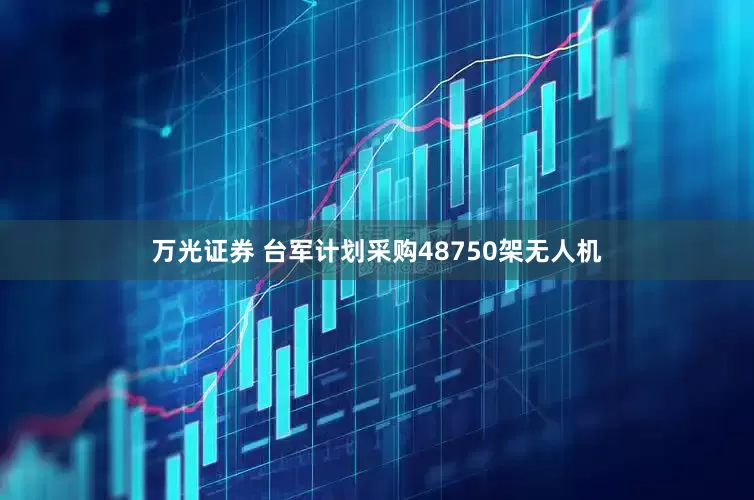 万光证券 台军计划采购48750架无人机