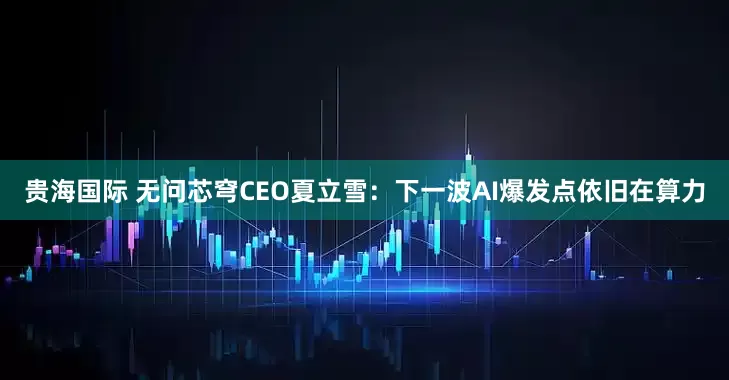 贵海国际 无问芯穹CEO夏立雪：下一波AI爆发点依旧在算力