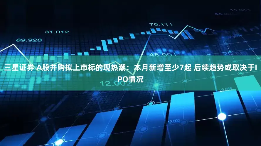 三星证券 A股并购拟上市标的现热潮：本月新增至少7起 后续趋势或取决于IPO情况